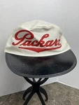 Packard Motor Cars C1950S Very Rare White & Red Baseball Cap Hat Collectible. Fixed Price $600.00.