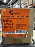 Century VB2074BV1 Evaporative Cooler MOTOR,115V,AUTO,BALL 2HTL3. Fixed Price $249.99.
