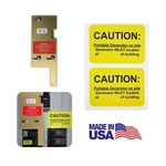 GE-200VL General Electric Generator Interlock Kit Vertical Throw Main Amp. Fixed Price $69.95.