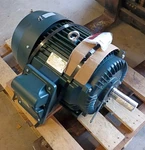 New Toshiba Electric Motor Hp 1775 Rpm Face Volt 230/460 3PH 0404SDSR41A-P. Fixed Price $3100.00.