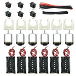 Eudax 6 Set Small Dc Mini Electric Hobby Motors 1.5V-3V 24000RPM With.... Fixed Price $14.76.