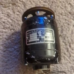 Vintage Bodine Electric Motor 120VOLTS 1/150 Amps Hp #291342 NSP-11R. Fixed Price $115.00.