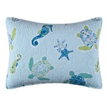 20" X 26" Imperial Coast Quilted Standard Pillow Sham - Seahorse, Starfish,. Fixed Price $17.49.