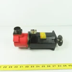 Fanuc A06B-0312-B032 Ac Servo Motor 3PH 120V 2.0NM W/ Pulse Coder A290-0521-V552. Fixed Price $324.39.