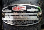 Vtg Delco 1/6 Hp Electric Motor 115V, 1725 Rpm, Model 5048402,ROCHESTER-TESTED. Fixed Price $52.00.