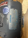 LEESON,110051.00,AC Motor 1/3HP 1725RPM 3PH C56. Fixed Price $150.00.