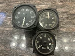 General Electric Dual Aircraft Tachometer Kollsman Manifold Pressure. Fixed Price $115.51.