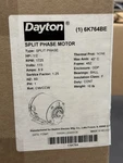 Dayton 6K764BE 1/2 Hp Split Phase Motor 1725 Rpm 115V 48Z. Fixed Price $140.00.