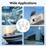 600W Dc 24V 5-BLADE Lantern Wind Turbine Generator Vertical Axis Power Usa. Fixed Price $141.15.
