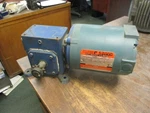 Reliance Motor W/ Gear P56H1338Z-ZU 1/2HP 1800RPM FR:FR56C 208-230/460-480V Used. Fixed Price $200.00.