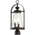 Minka Lavery Great Outdoors 3 Light Bronze Post Mount 20" 72626. Fixed Price $159.00.