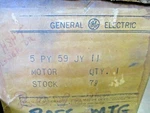 New General Electric 5PY59JY11 Tachometer Generator Motor. Fixed Price $288.75.