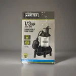 Master Plumber 1/3 Hp 3600GPH Sump Pump 176958 Pentair. Fixed Price $79.99.