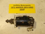 1972 Montgomery Ward Chrysler Sea King 55HP Electric Starter Motor Bracket. Fixed Price $59.00.
