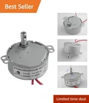 Compact TYC-50 110V Gear Motor 15-18RPM Shaft 7MM Ccw Ideal For Appliances. Fixed Price $20.69.