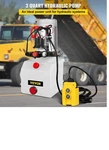 Vevor 3 Quart 12V Double Acting Hydraulic Pump For Dump Trailer. Fixed Price $204.00.