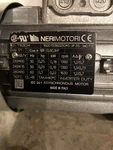 Varvel Gear Reducer With Nerimotori T63D4. Fixed Price $100.00.