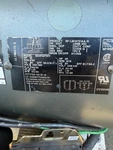 Lincoln Motors Electric Model SD4P75T61Y Includes Starter And Pulley. Fixed Price $1300.00.