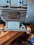 Leroy-somer 3HP" Motor: Trif Sico, 1750 Rpm.. Fixed Price $550.00.
