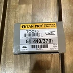 New Titan Pro TOCF5 Motor Run Capacitor Oval Oem. Fixed Price $12.00.