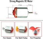 Eudax 6 Set Dc Motor Mini Electric 3V-12 25000RPM With 84PCS Plastic Gear. Fixed Price $21.59.