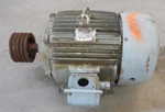 Teco Motor, Frame 284T, 25HP, Ph 3, 60HZ, 1765RPM, Pole. Fixed Price $600.00.