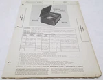 Howard Sams Photofact Folder Lewyt Model 615A Radio Parts Manual Record Player. Fixed Price $14.95.