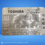 Toshiba 0254FTSA21A-P Hp Ac Motor Usip. Fixed Price $1710.00.