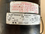 A.o. Smith 322P729 Motor, 1/5 Hp, 1075 Rpm, 220V. Fixed Price $135.00.
