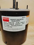 Dayton Motor 1/3 Hp 1075 Rpm 115 Volts 3.2 Amps 484X47, 484X57 494R55. Fixed Price $71.00.
