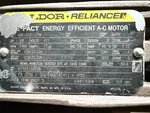 60 Hp 415V 3 Phase Tefc 1480 Rpm Baldor Reliance Ac Motor. Fixed Price $895.00.
