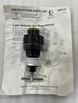 Graco 104266 Low Volume Air Regulator 1/2 Npt 0-250 Psi New W/ Manual. Fixed Price $89.00.