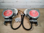 Peelle Dynamic Dual-drive Elevator Power Door Operator Motors 056910M (pair). Fixed Price $1500.00.