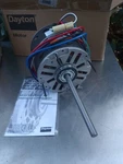 Dayton 3M713J Direct Drive Blower Motor 1/3HP 1075RPM/3SPD 277VAC 2.6AMPS. Fixed Price $72.25.