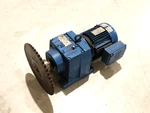 Sew DFT90L4 Motor 2HP 1720RPM DT79 3PH W/ R77DT90L4 Gear Reducer 81.80 Ratio. Fixed Price $1099.99.