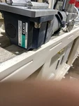 Om 3PH 60 W Ac Magnetic Brake Motor + Right Angle Gearbox Mount. Fixed Price $100.00.