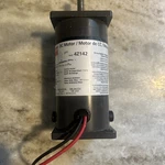 Dayton 4Z142 Permanent Magnet Motor, 90VDC, 0.5A, 1/27HP, 1800RPM. Fixed Price $116.00.