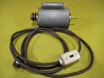 Ge 3/4 Hp Dual Shaft Electric Motor W/16' Hd Power Cord From Table Saw. Fixed Price $85.00.