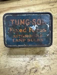 Vintage Tung-sol Automobile Lamp Bulbs Tin Empty For Display. Fixed Price $9.49.
