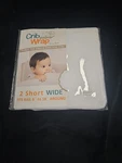 Crib Wrap By Trend Lab 2 Side Rail Covers For Wide Fits 8"-18" Around. Fixed Price $21.00.