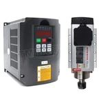 Us Square 2.2KW ER20 Cnc Router Air Cooling Spindle Motor + Huan Yang Inverter. Fixed Price $299.30.