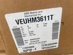 Baldor-reliance Motor VEUHM3611T, 3HP, 1760RPM, 3PH, 60HZ, 182TC (new). Fixed Price $799.80.