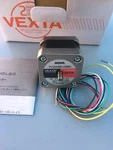 New Vexta PX244M-02BA Double Shaft Stepping Motor, 2-PHASE .9 Deg. 6V.. Fixed Price $30.00.